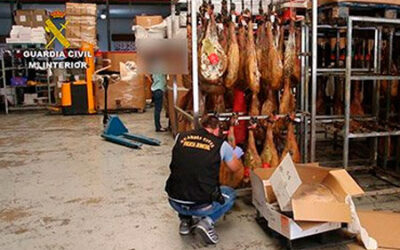 La Guardia Civil desmantela una organización dedicada a la distribución de productos cárnicos en mal estado